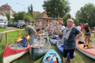 17.und 18. August 2013 Kanutour auf der Fränkischen